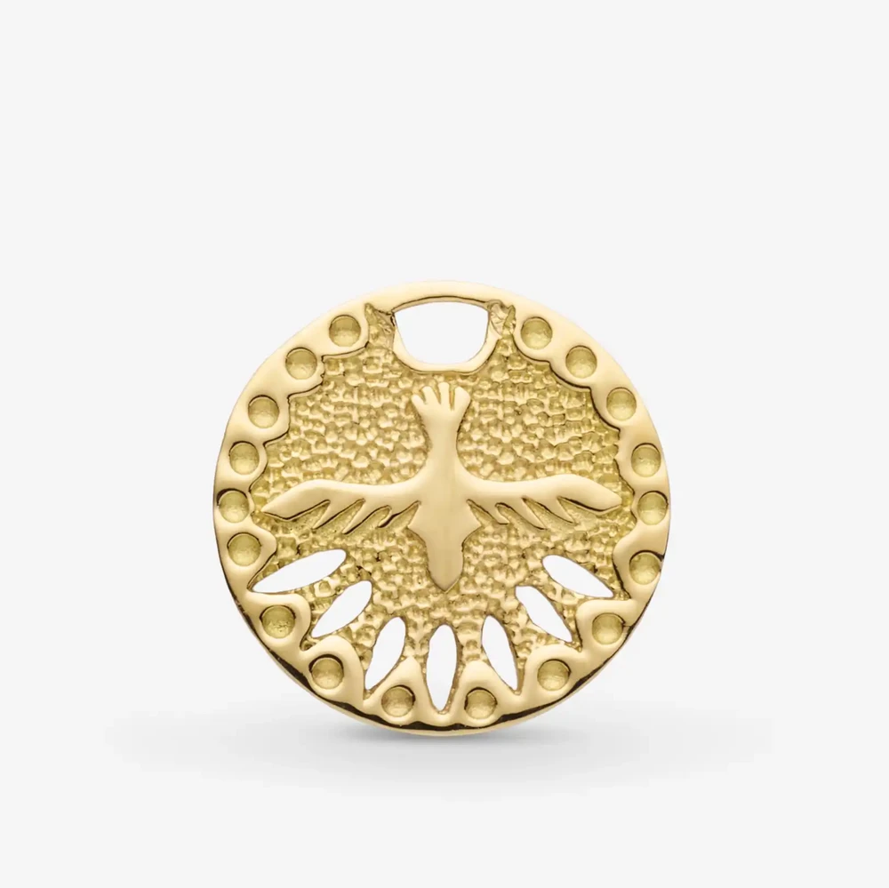 Photo de Médaille atelier saint esprit - or jaune 18 carats