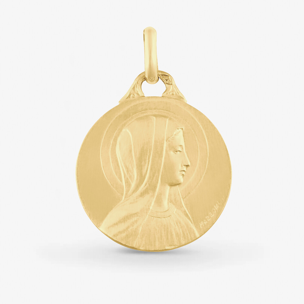 Photo de Médaille Notre Dame de la Protection - or jaune 9 carats