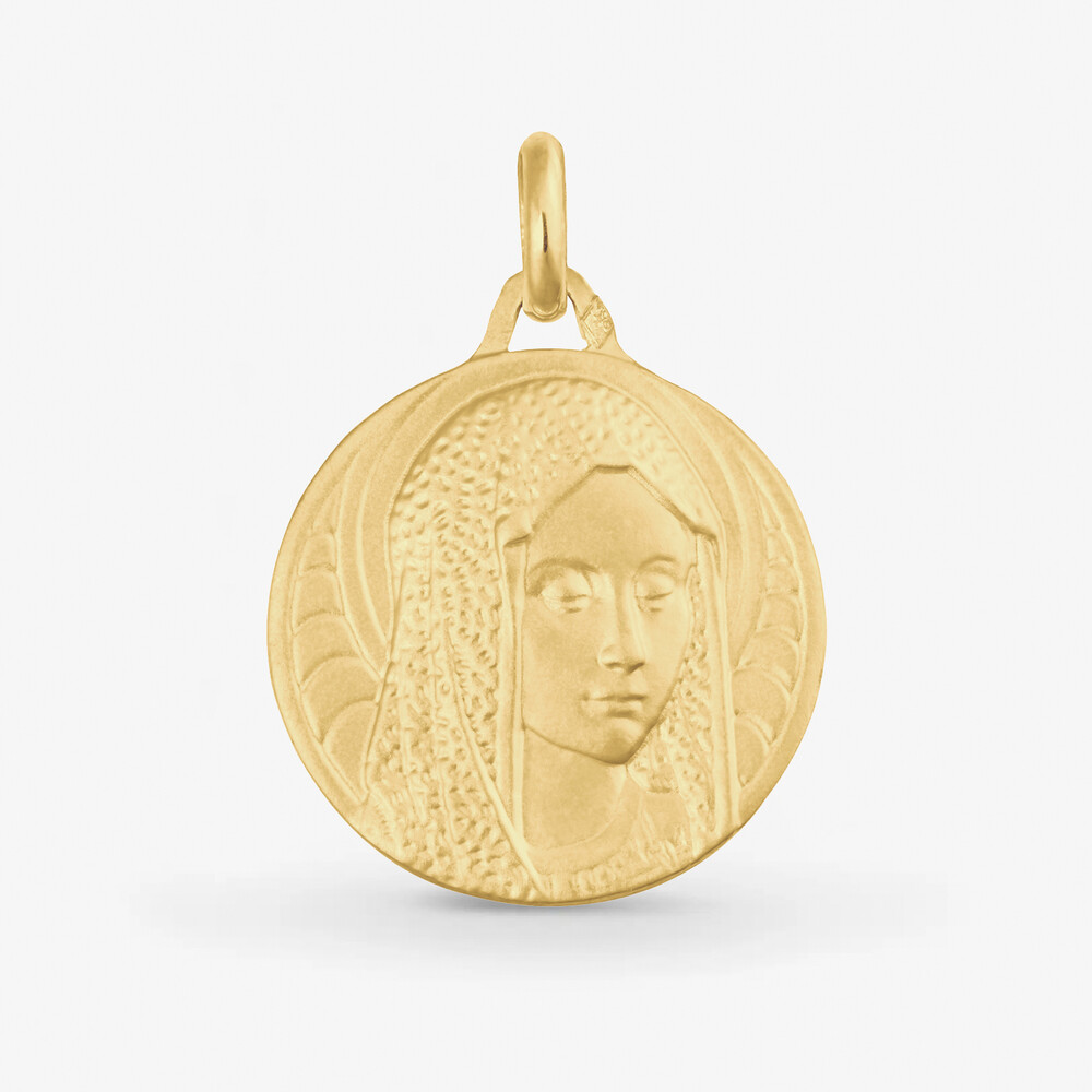 Photo de Médaille Notre Dame de Bienveillance - or jaune 9 carats