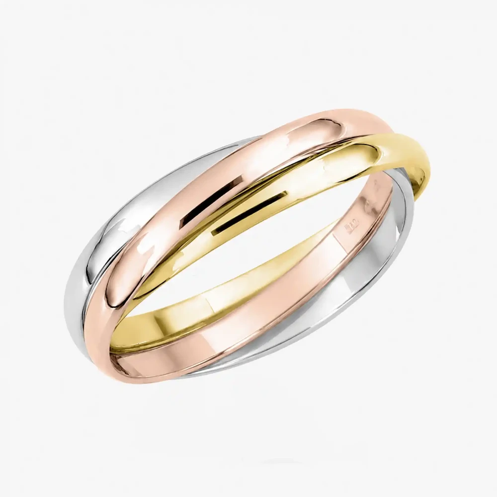 Photo de Bague trois ors - Or 18 carats
