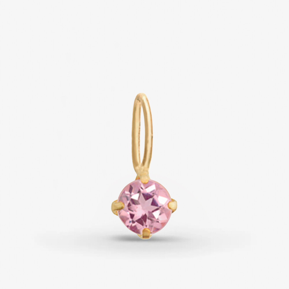 Photo de Petite tourmaline - or jaune 18 carats