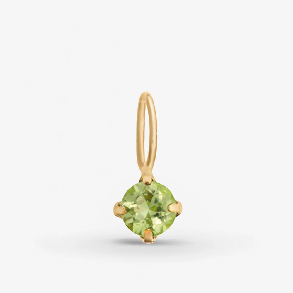 Photo de Petit Péridot - or jaune 18 carats