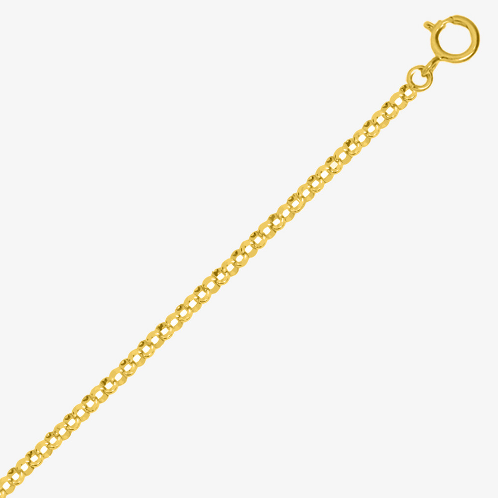 Photo de Chaine jaseron - Or jaune 18 carats