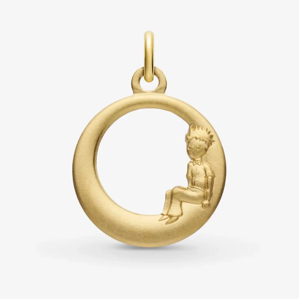 Photo de Médaille Petit Prince ajourée - Vermeil